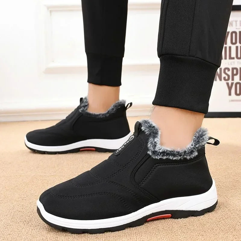 Winter Snow Men Outdoor Cotton Shoes NonSlip Cotton