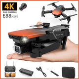 New Orange E525 E88 Pro Mini Drone 4K
