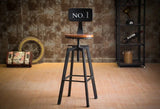 Industrial Swivel Bar Stools ,Wrought-iron Bar Chair,Household Lift