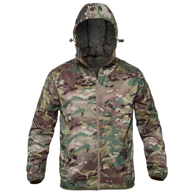 2024 New Thin Army Military Jackets Lightweight Quick