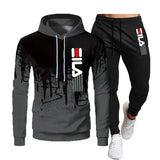 2023 Brand Autumn and Winter Hoodie Suit Men's