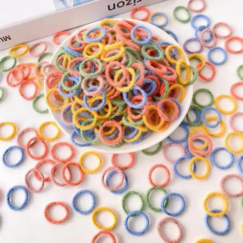 100 Packs] Baby Rubber Band Does Not Hurt