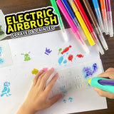 Electric Watercolor Spray Pen Children Hand-painted Color Paintbrush