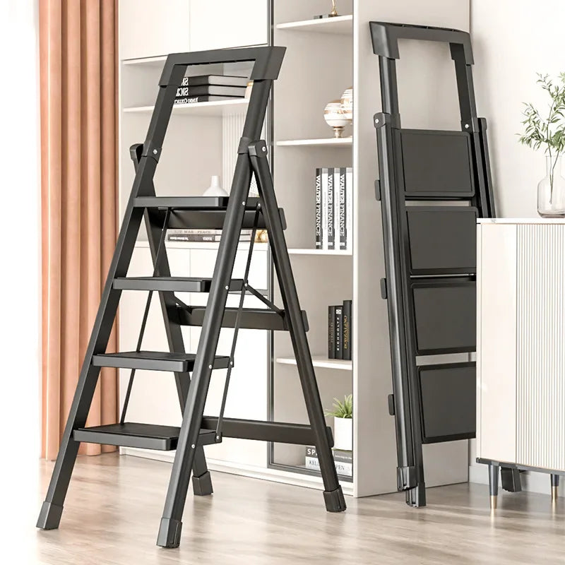 Folding Ladder Carbon Steel Protable Ladder Chair Strong