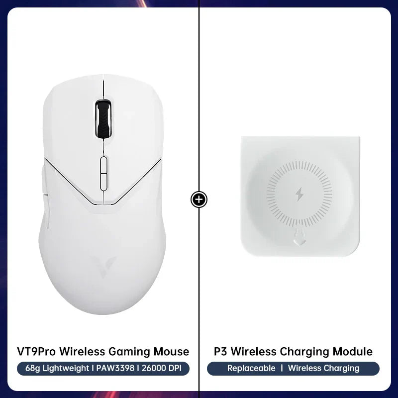 Rapoo VT9PRO Wireless Gaming Mouse Esports Grade 68g