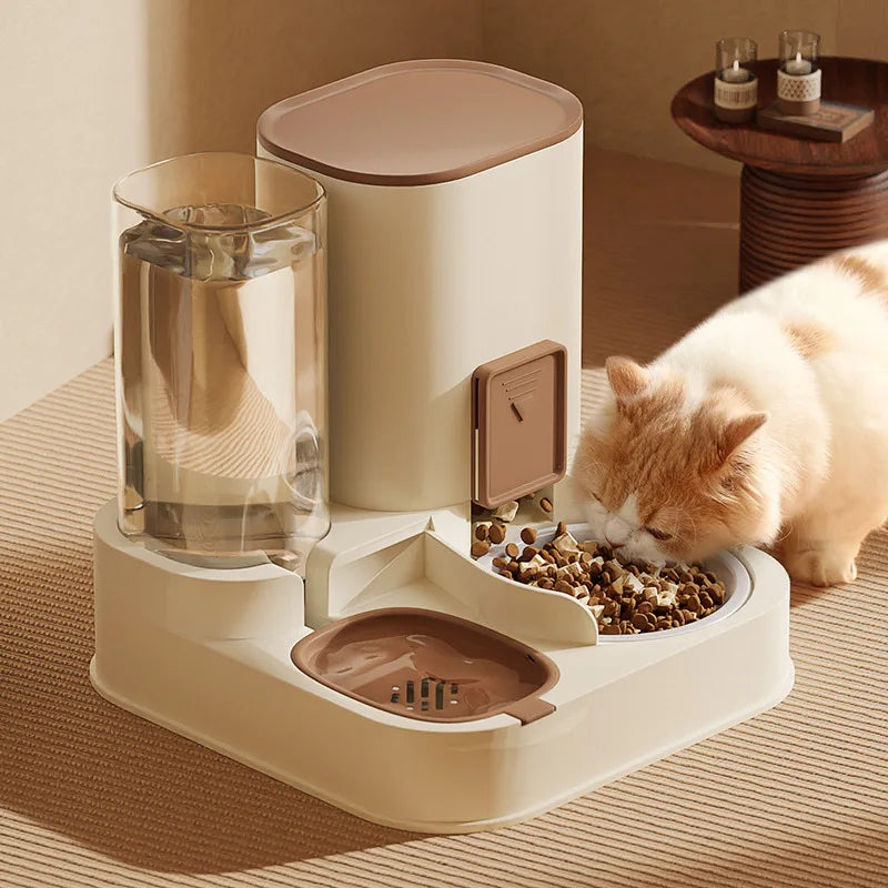 2 in 1 Cat Food Dispenser Feeder Dog