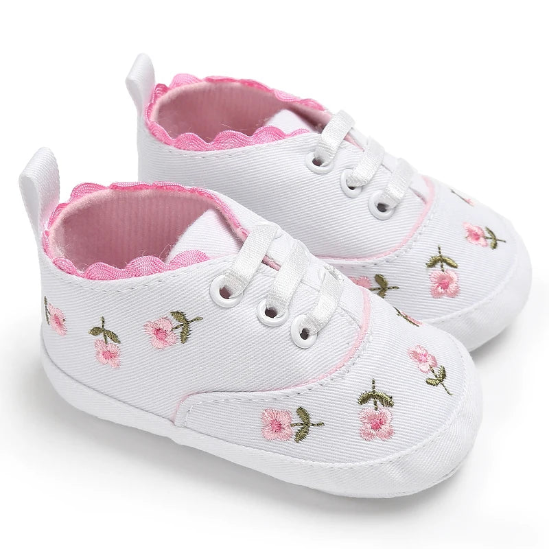 Pink Baby Shoes Princess Fashion Sneakers Infant Toddler