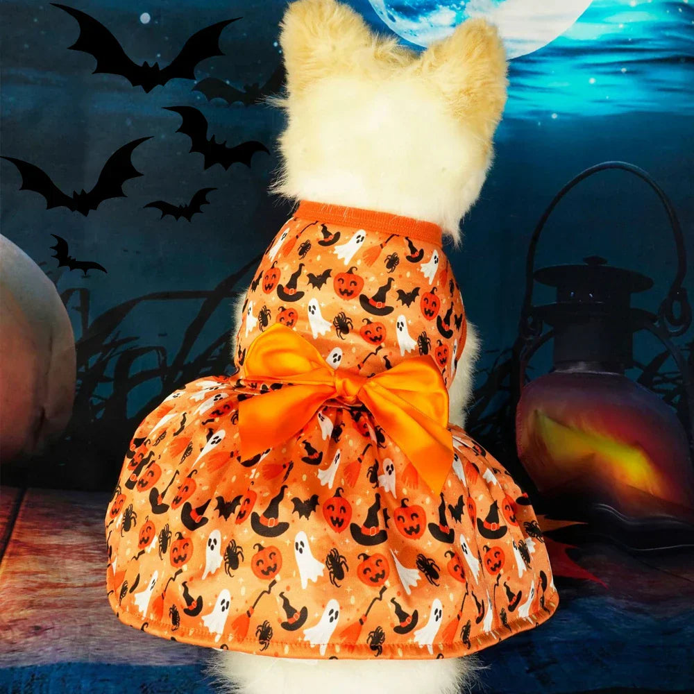 Halloween Dog Clothes Dress Funny Pet Clothing Dress