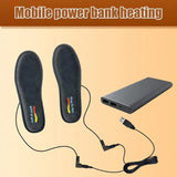 USB Heated Shoe Insoles Feet Warm Sock Pad