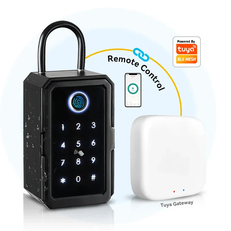 Key Safe Tuya Ttlock Fingerprint Bluetooth Wifi Digital