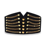 Deepeel 10cm Wide Women Fashion Slim Corset Cummerbunds