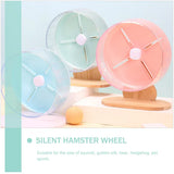 Hamster Running Wheel Stable Chinchilla Small Cage Silent