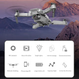 Lates New E88 Pro WIFI FPV Drone Wide