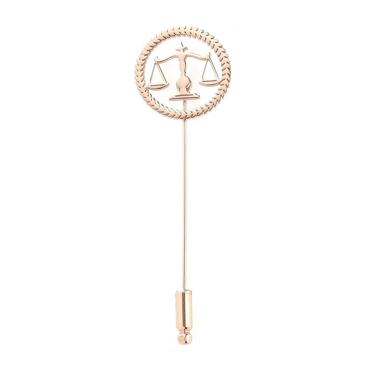 Qi Qi Wu Libra Balance Advocate Lawyer Brooch