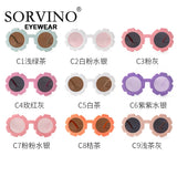 SORVINO Vintage Kids Sunglasses Child Sun Glasses Round