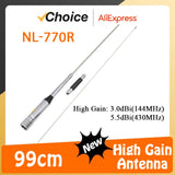 NL-770R Mobile Station Antenna Dual Band Radio UHF