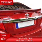 ABS Tail Gate Trim For Toyota Vios 2014