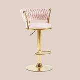 Home Commercial Swivel Lifting High Bar Chair Nordic
