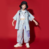 Children's hip-hop style street dance clothing, men's trendy