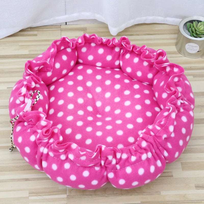 Dog Bed Small Medium Dogs Cushion Soft Cotton