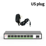 2.5g Switch 100/1000/2500Mbps RJ45 8 Ports 10Gbps SFP+