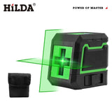 HILDA 2 Lines Laser Level Self-Leveling Horizontal And