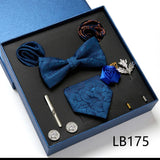Luxury Quality Tie Set With Necktie Bowtie Pocket