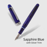 Natami Fountain Pen Fine Nib Transparent Clear Ink