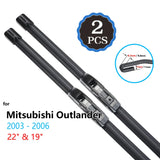 For Mitsubishi Outlander 2003~2019 Wiper Blade Car Accessories