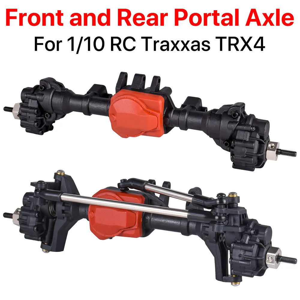 AUSTARHOBBY Metal Front Rear Portal Axles RC Traxxas