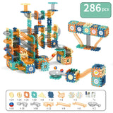Marble Run Race Track Building Blocks Toys Kids