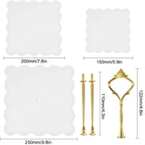 Thick Cake Stand Molds for Resin Epoxy Resin
