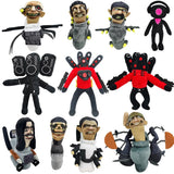 Skibidi Toilet Bosses Titan TV Man Cameraman Plush