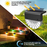 Outdoor Staircase Fence Waterproof Wall Light Led Solar