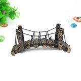 Fake Aquarium Water Bridge Ornament Fish Tank Synthetic