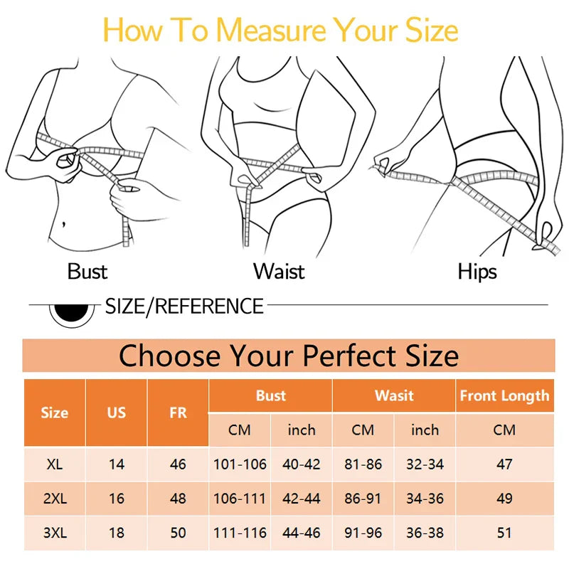 Women Plus Size Tank Top Tummy Control Camisole