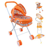 Baby Stroller Dollhouse Toys Creative Kids Play House