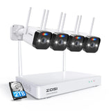 ZOSI 8CH Mesh WiFi Video Surveillance System 3MP