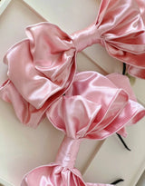 Lolita Handmade Cute Headwear Girls Oversized Bow Headband