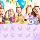Kids Camera Toys Purple Unicorn for Girls Boys