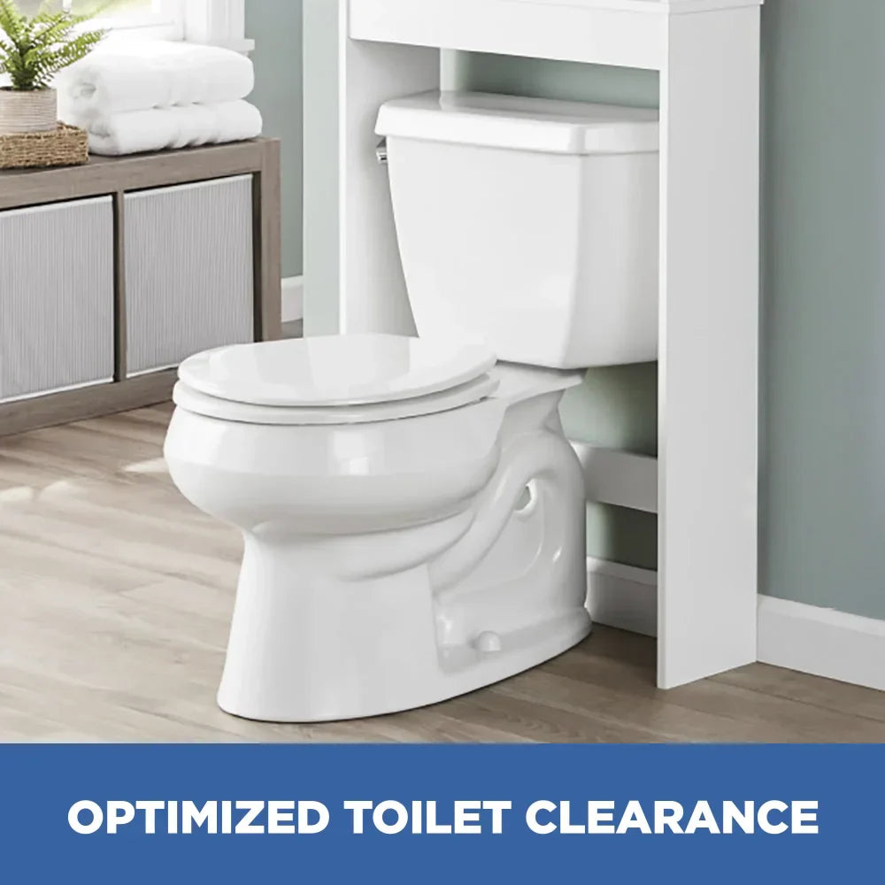 White 23 in. W Bathroom Space Saver Cabinet