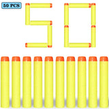 7.2cm 50/100pcs For Nerf Soft Bullets Darts Round