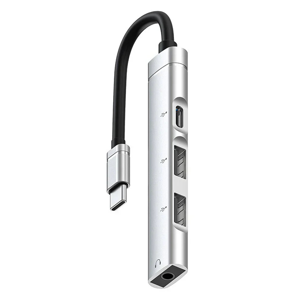 8 Ports USB3.0 Type C Hub OTG Adapter