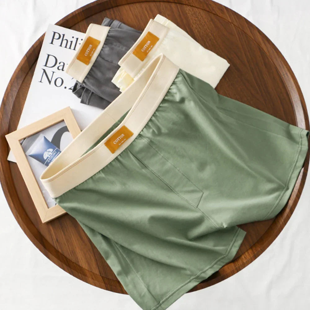 3PCS/Pack M-4XL 100% Cotton Pajama Pants Loose Big