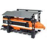 City Trains DIY Building Blocks Straight Curved Rail