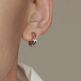For Men, S925 Silver Needle Earrings For Men