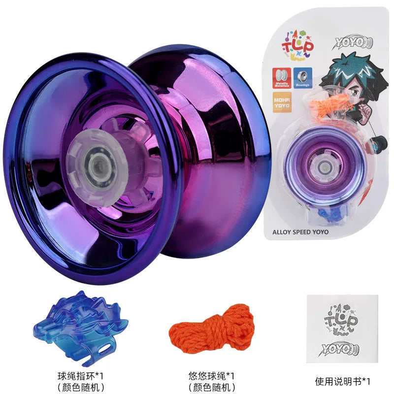 1Pc Professional YoYo Aluminum Alloy String Trick Yo-Yo