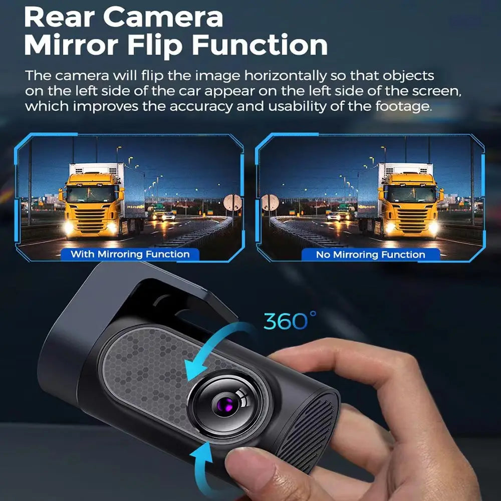 AZDOME M550 Pro Car DVR 4K Three Cameras