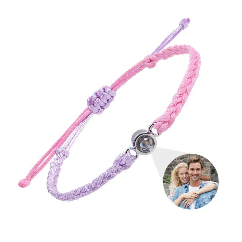 Custom Bracelets with Picture inside Customized Projection Bracelets