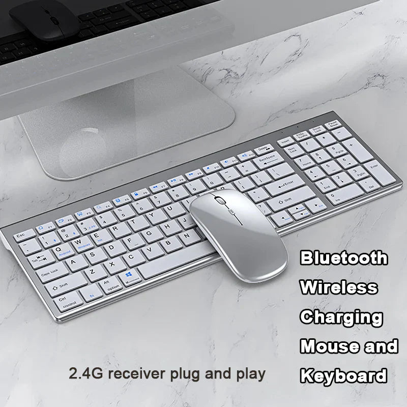 Bluetooth 5.0 & 2.4G Wireless Keyboard and Mouse